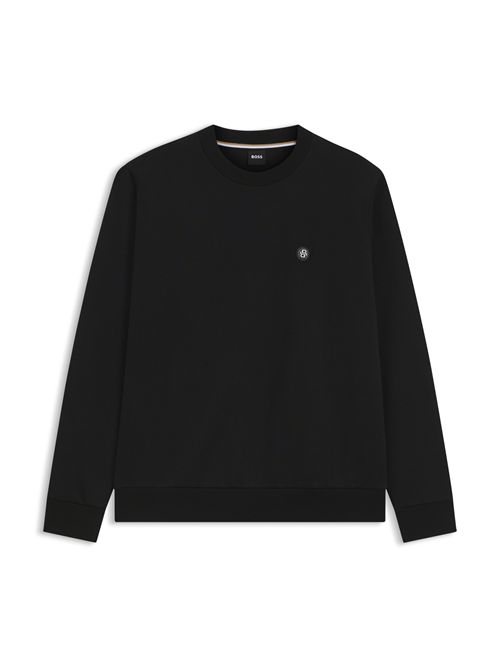 Felpa con monogramma Double B BOSS | C-SHARPE/002-50520302